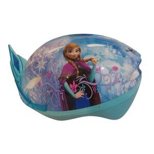 Disney Frozen 2 Bicycle Helmet Blue White Tiara True Fit 19" x 20.5" 48-52
